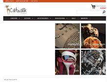 Tablet Screenshot of catwalk-couture.com